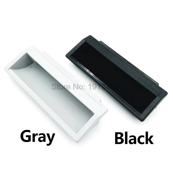 PL012 Black Plastic Door Handle
