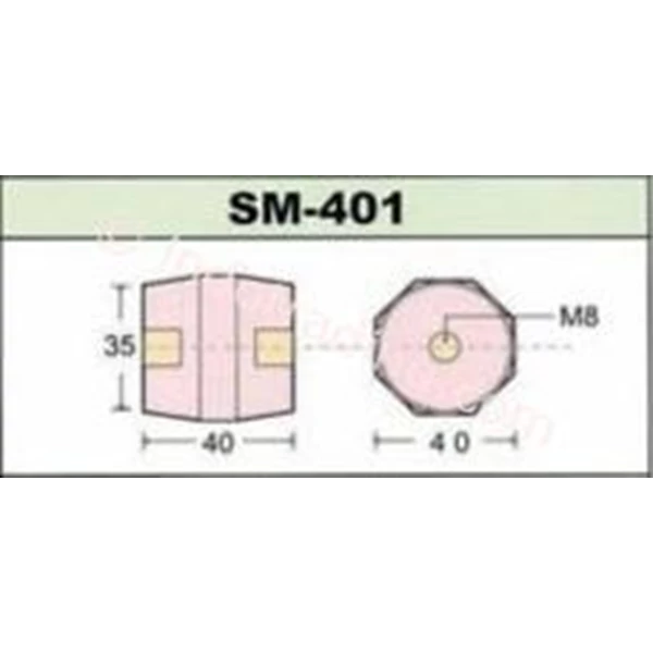 Isolator SM-401 40mm x 40mm